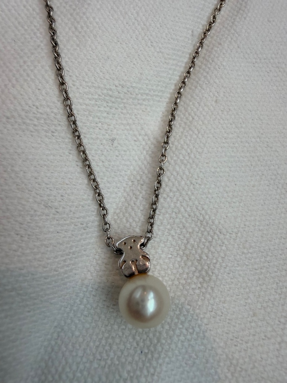 Tous pearl necklace